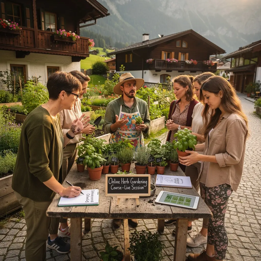 Ein Bild von frischem Gemüse, das in einem biologischen Garten geerntet wird.